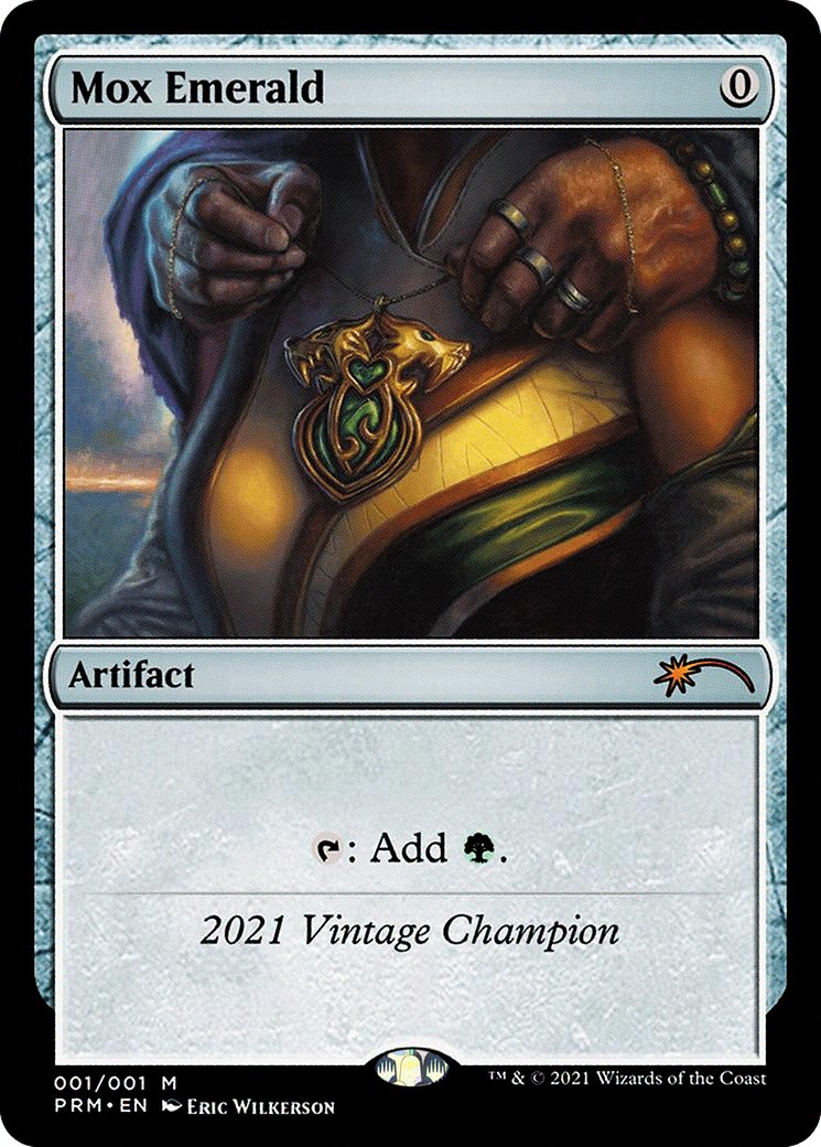 2021 Magic: The Gathering Vintage Championship 2021 Magic: The Gathering Vintage Championship #2021A trading card