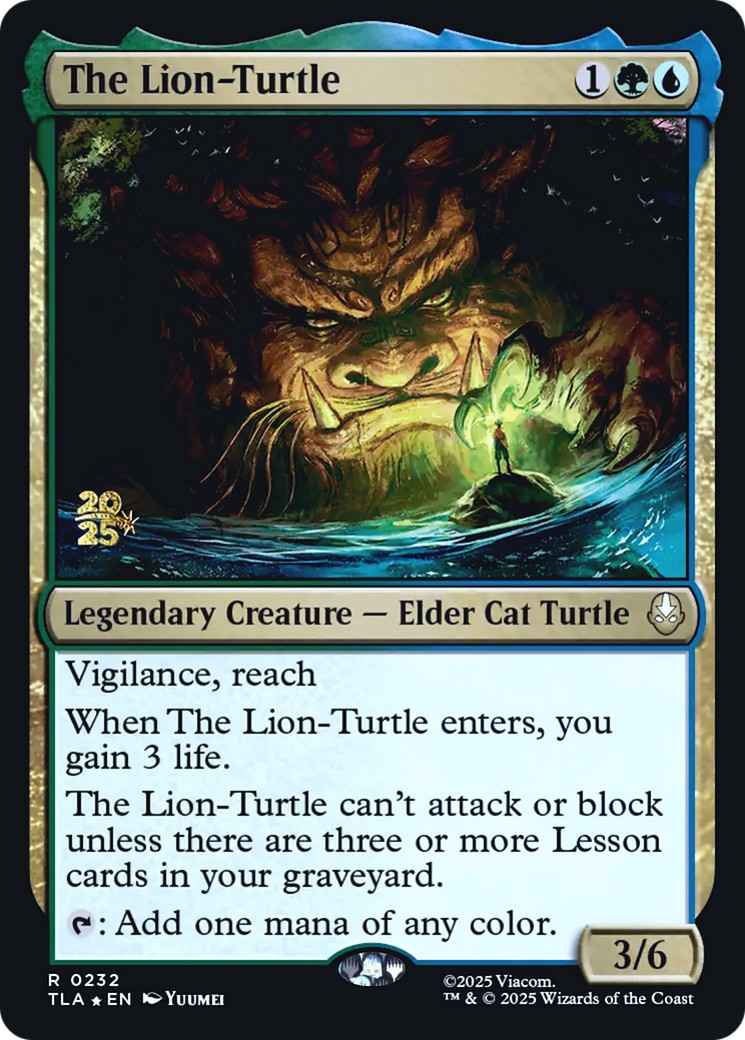 2025 Magic: The Gathering Avatar: The Last Airbender Promos 2025 Magic: The Gathering Avatar: The Last Airbender Promos #232s