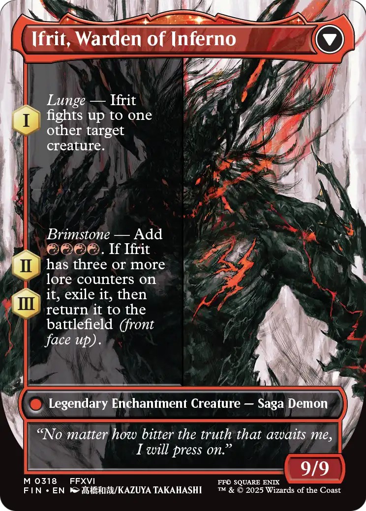 Clive, Ifrit's Dominant // Ifrit, Warden of Inferno thumbnail 2