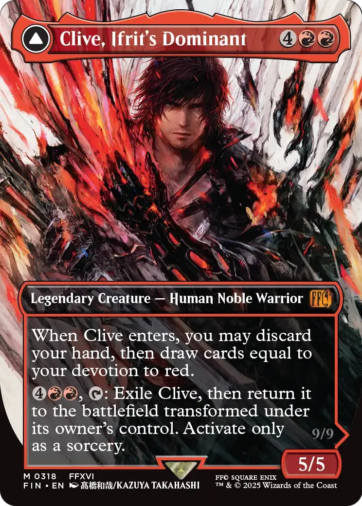 Clive, Ifrit's Dominant // Ifrit, Warden of Inferno - Image 1