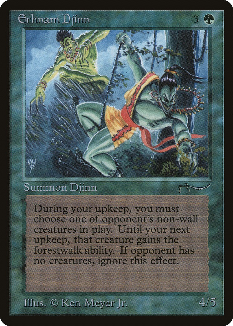 1993 Magic: The Gathering Arabian Nights 1993 Magic: The Gathering Arabian Nights #48 trading card