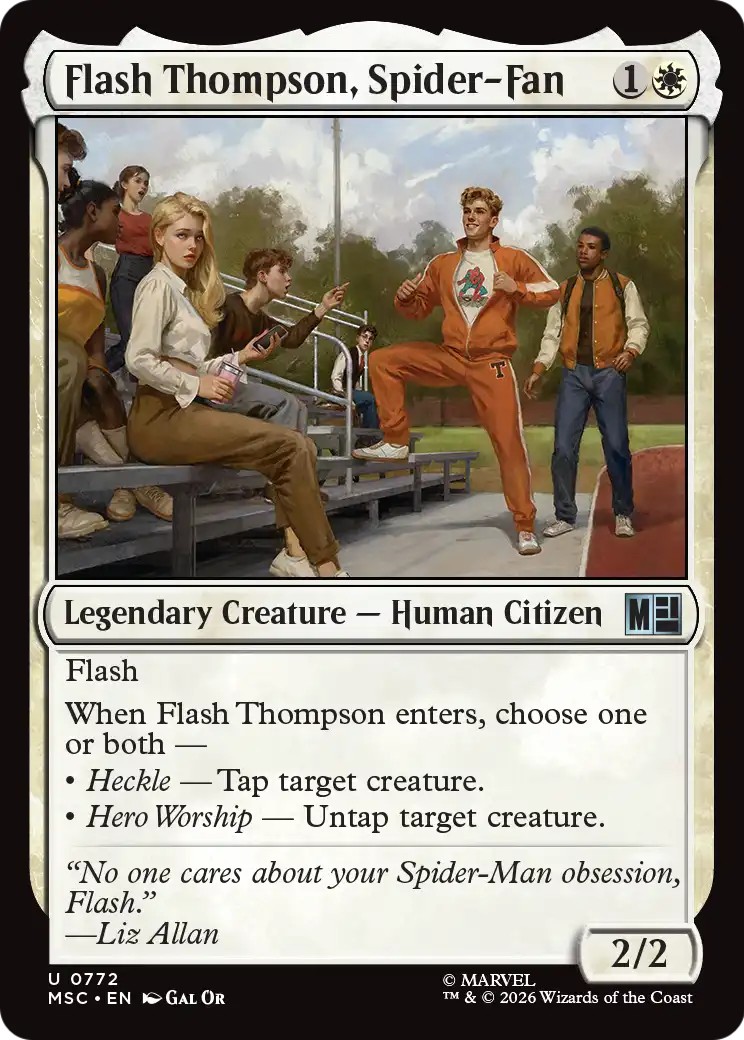 2026 Magic: The Gathering Marvel Super Heroes 2026 Magic: The Gathering Marvel Super Heroes #772 trading card