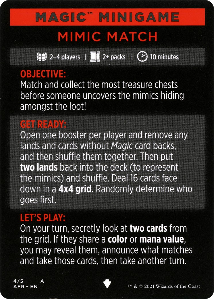 Mimic Match // Mimic Match (cont'd) - Image 1
