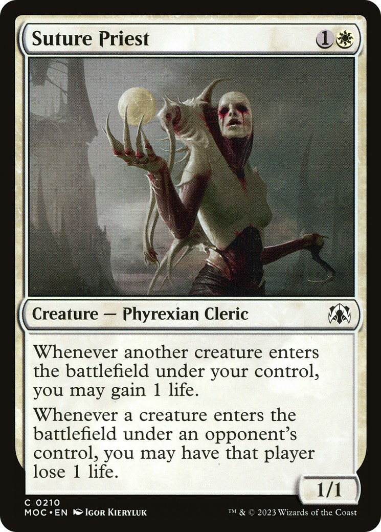 2023 Magic: The Gathering March of the Machine 2023 Magic: The Gathering March of the Machine #210 trading card