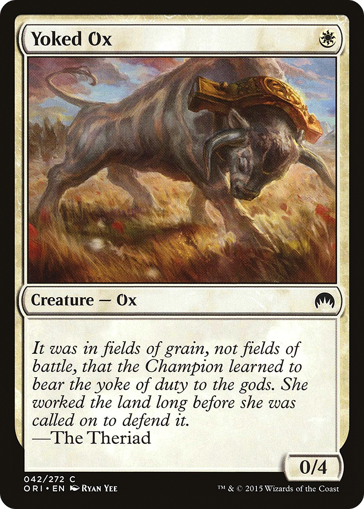 Yoked Ox - Image 1