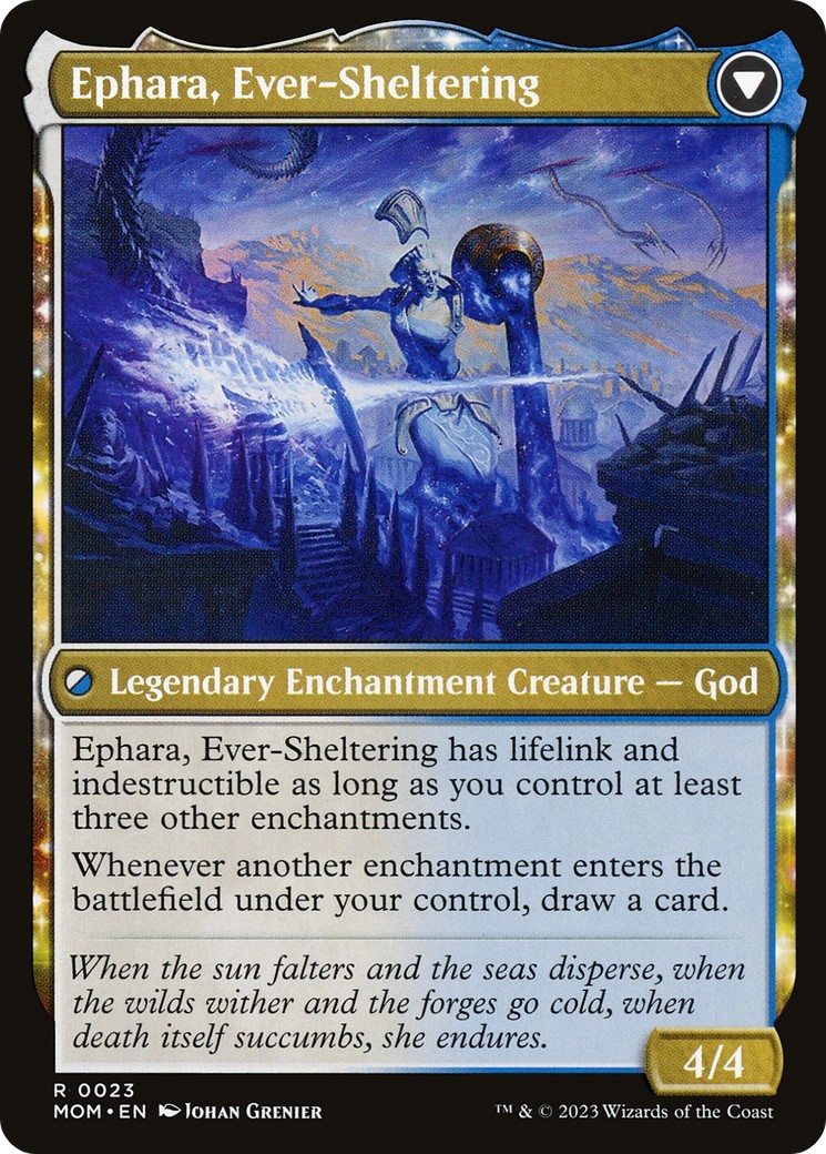 Invasion of Theros // Ephara, Ever-Sheltering thumbnail 2