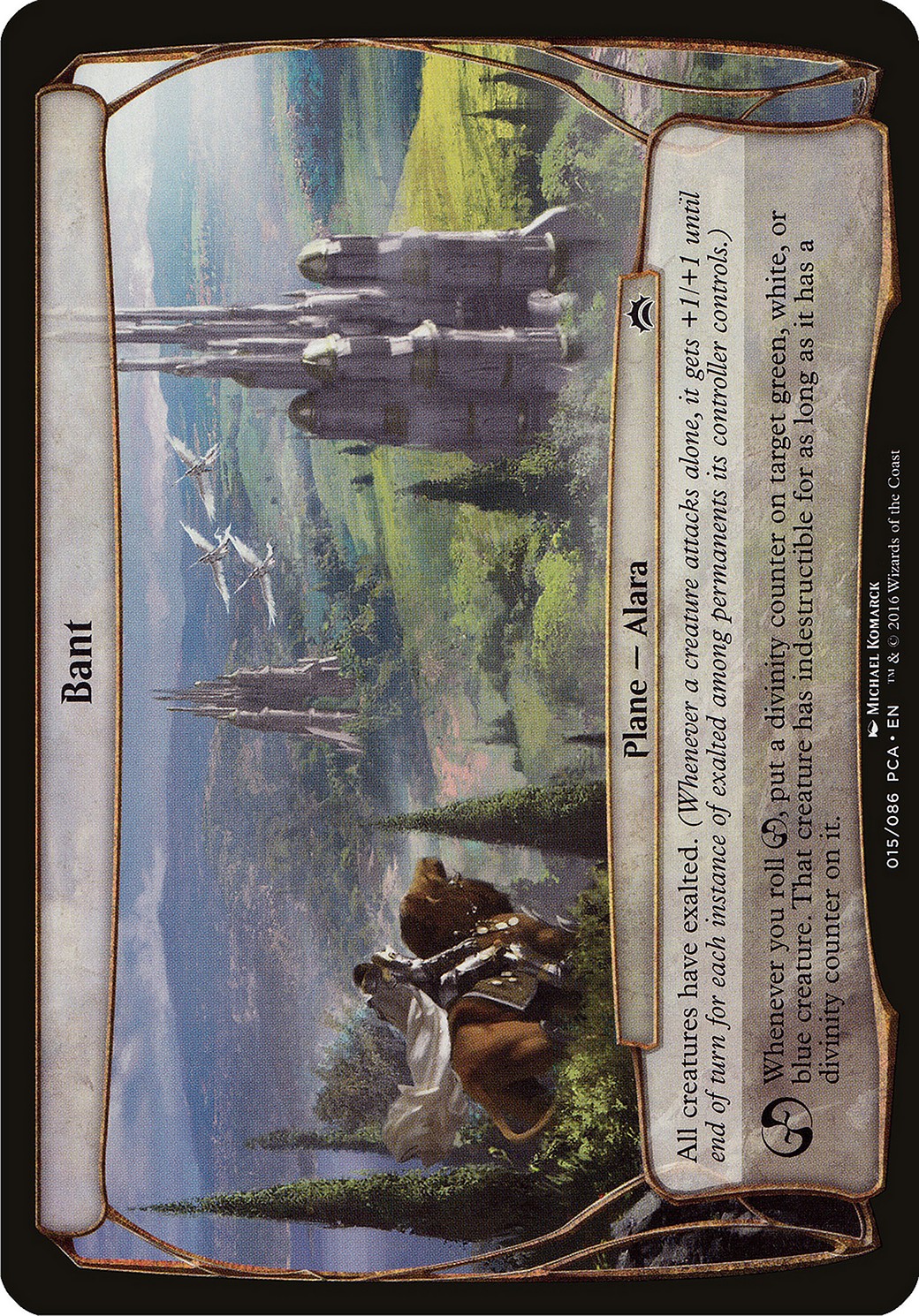2016 Magic: The Gathering Planechase Anthology Planes Bant #15 trading card