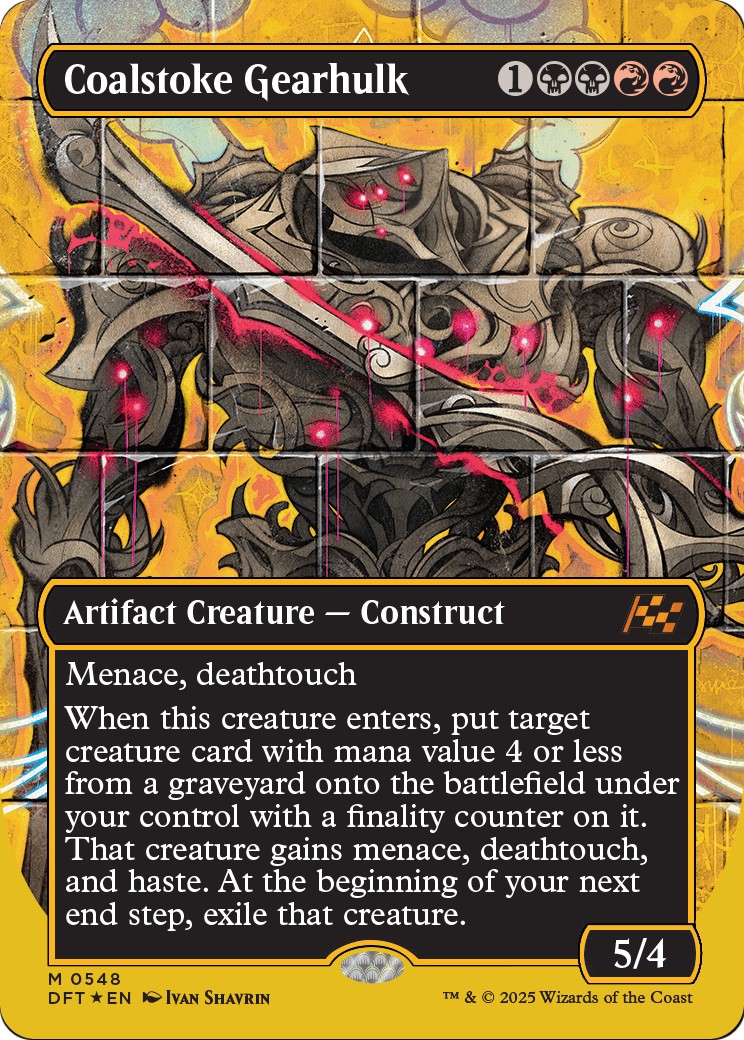 2025 Magic: The Gathering Aetherdrift 2025 Magic: The Gathering Aetherdrift #548 trading card
