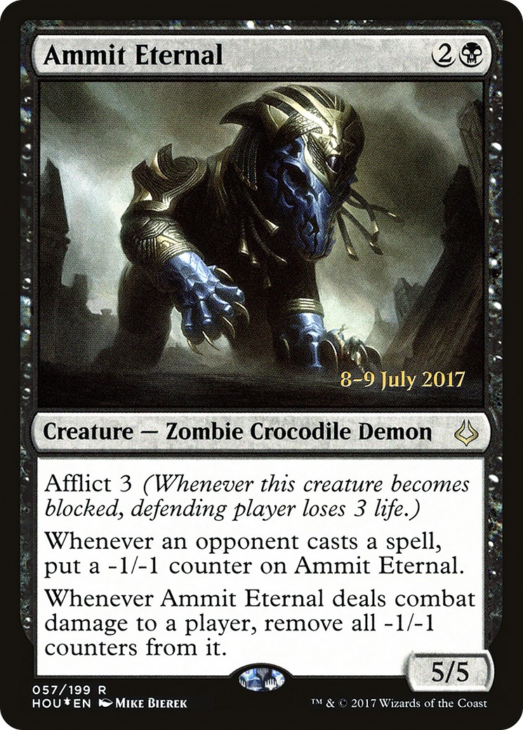 2017 Magic: The Gathering Hour of Devastation Promos 2017 Magic: The Gathering Hour of Devastation Promos #57s trading card