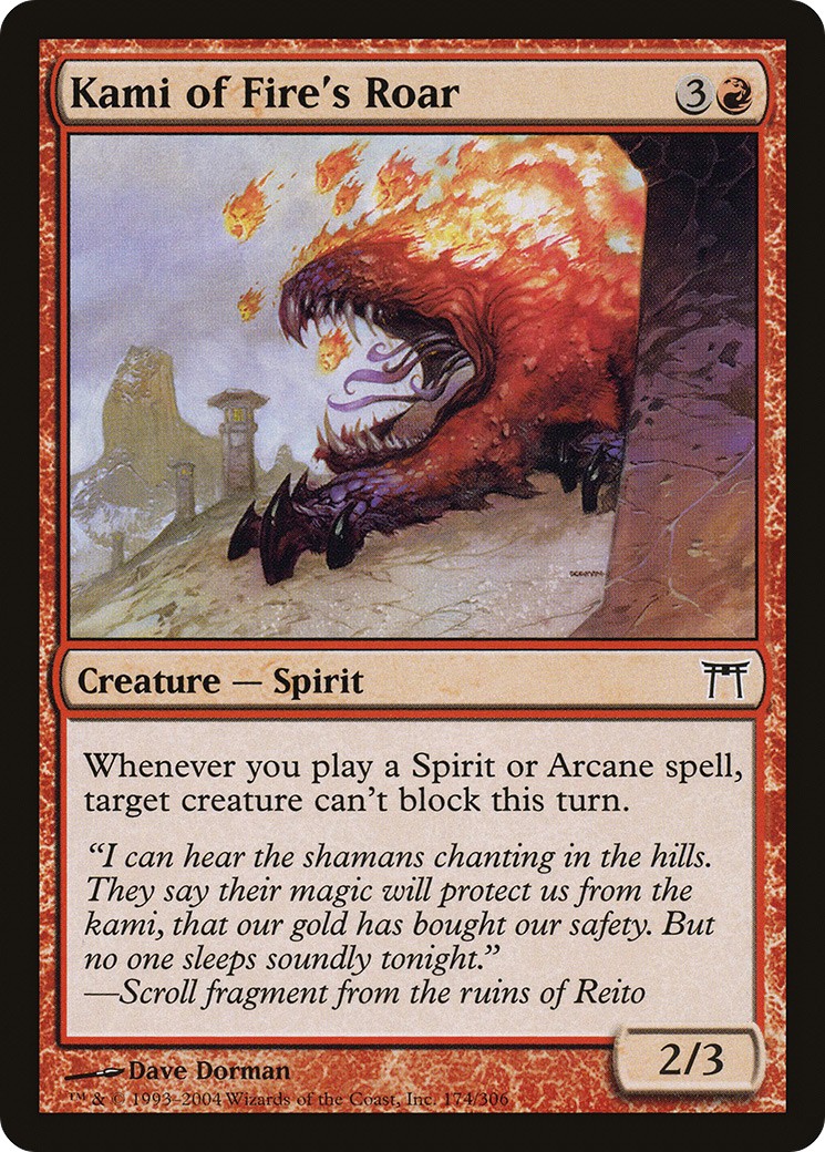 Kami of Fire's Roar - Image 1