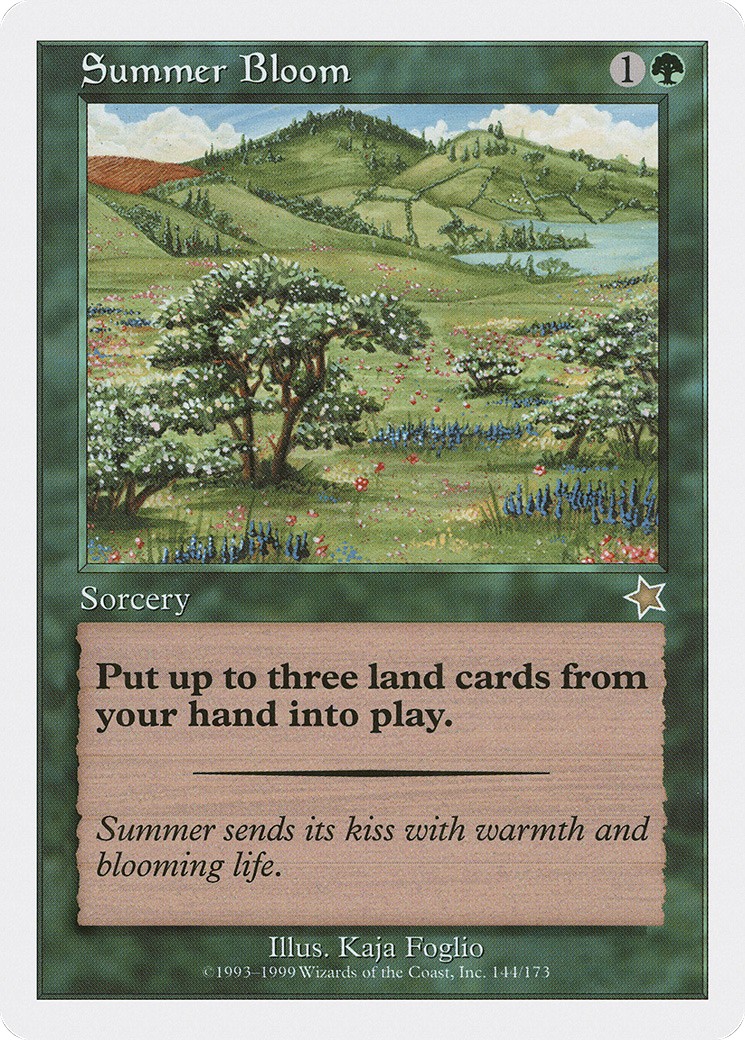 1999 Magic: The Gathering Starter 1999 Magic: The Gathering Starter #144 trading card