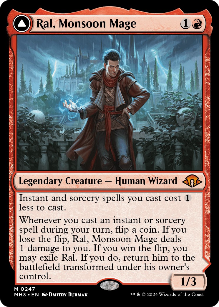Ral, Monsoon Mage // Ral, Leyline Prodigy - Image 1