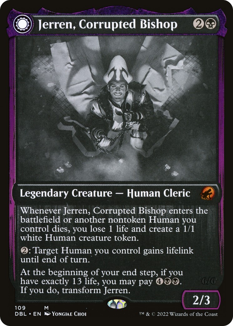 Jerren, Corrupted Bishop // Ormendahl, the Corrupter - Image 1