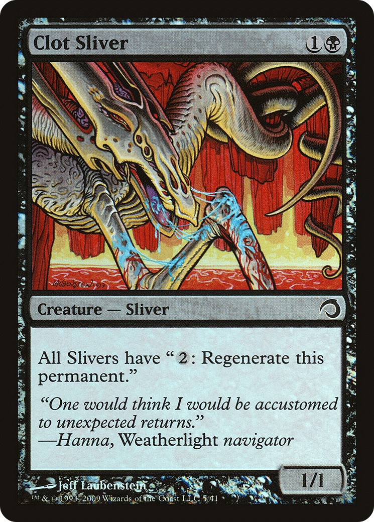 2009 Magic: The Gathering Premium Deck Series: Slivers 2009 Magic: The Gathering Premium Deck Series: Slivers #5 trading card