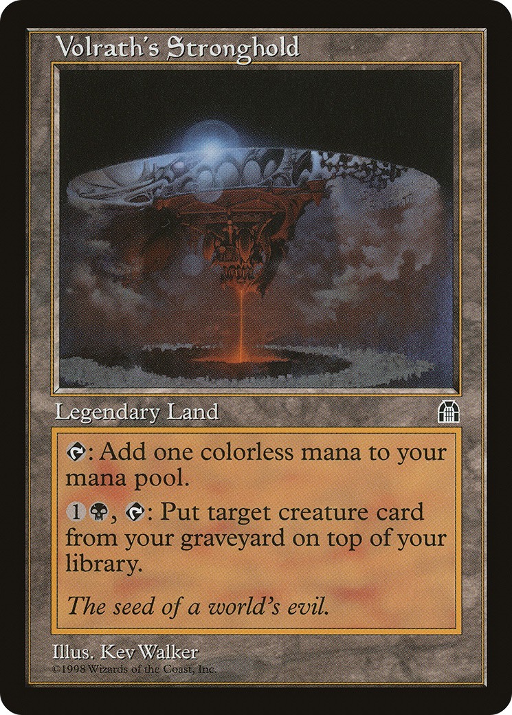 1998 Magic: The Gathering Stronghold 1998 Magic: The Gathering Stronghold #143 trading card