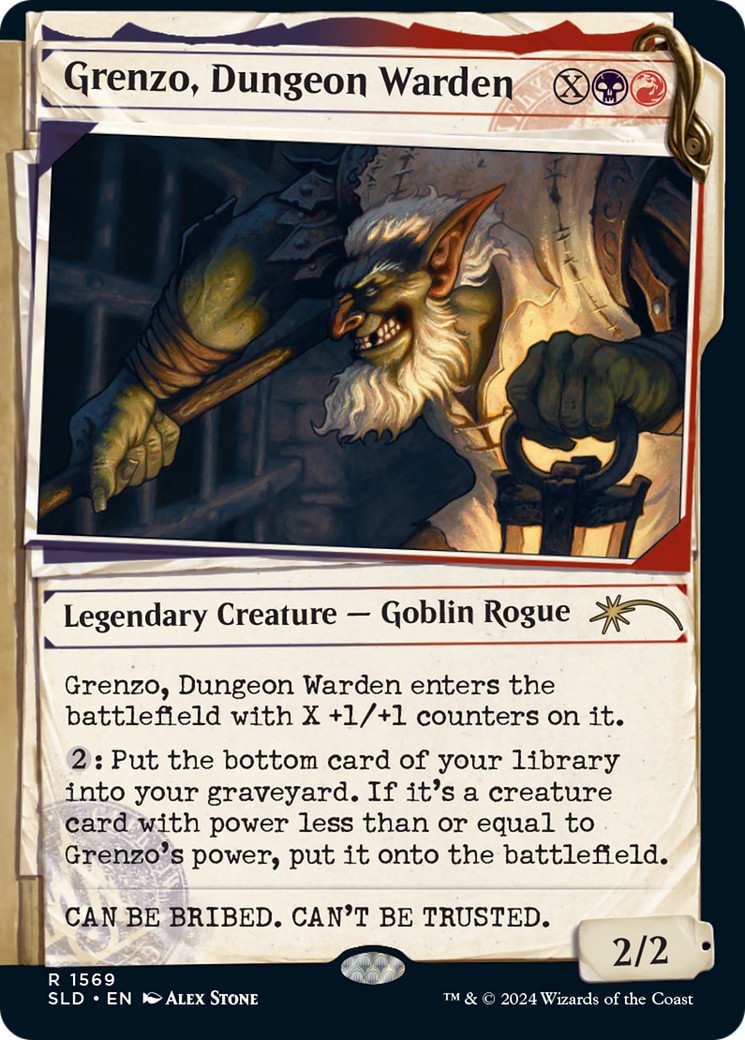 2024 Magic: The Gathering Secret Lair Drop 2024 Magic: The Gathering Secret Lair Drop #1569 trading card