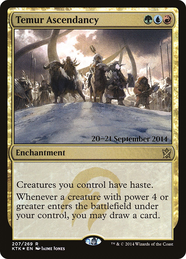 2014 Magic: The Gathering Khans of Tarkir Promos 2014 Magic: The Gathering Khans of Tarkir Promos #207s trading card