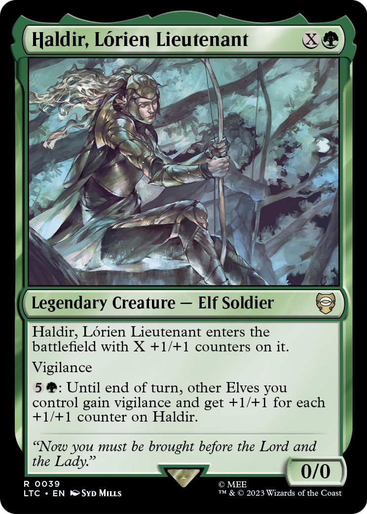 2023 Magic: The Gathering Tales of Middle-earth 2023 Magic: The Gathering Tales of Middle-earth #39 trading card