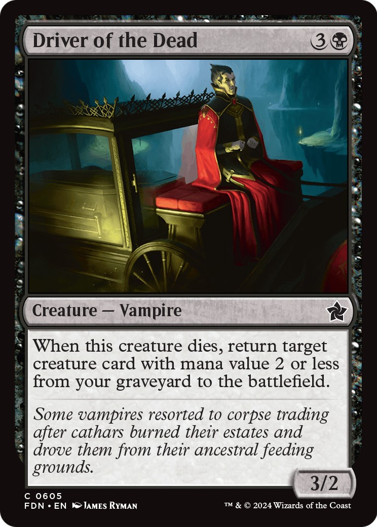 2024 Magic: The Gathering Foundations 2024 Magic: The Gathering Foundations #605 trading card