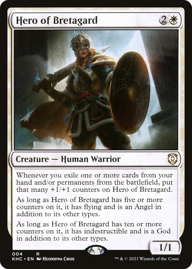 Hero of Bretagard (Commander · Rare · Normal)
