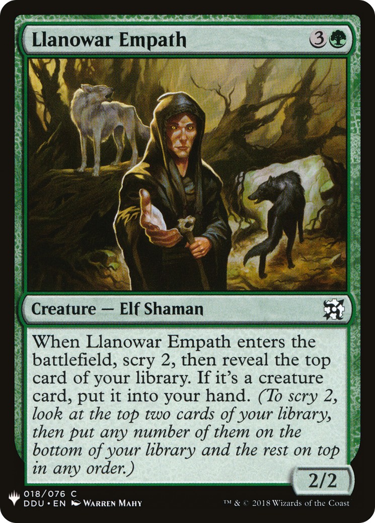 2019 Magic: The Gathering The List 2019 Magic: The Gathering The List #DDU-18 trading card
