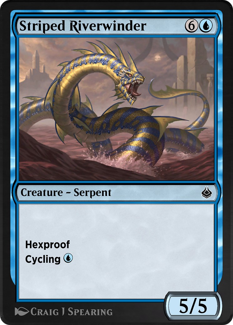 Striped Riverwinder - Image 1
