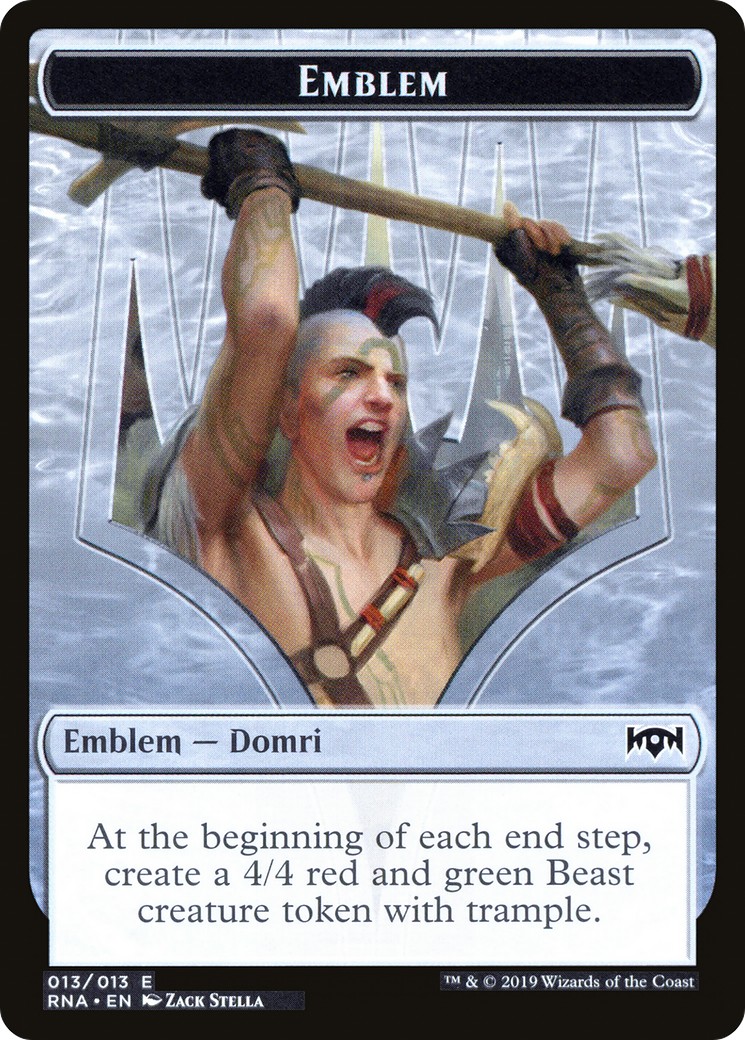 Domri, Chaos Bringer Emblem - Image 1