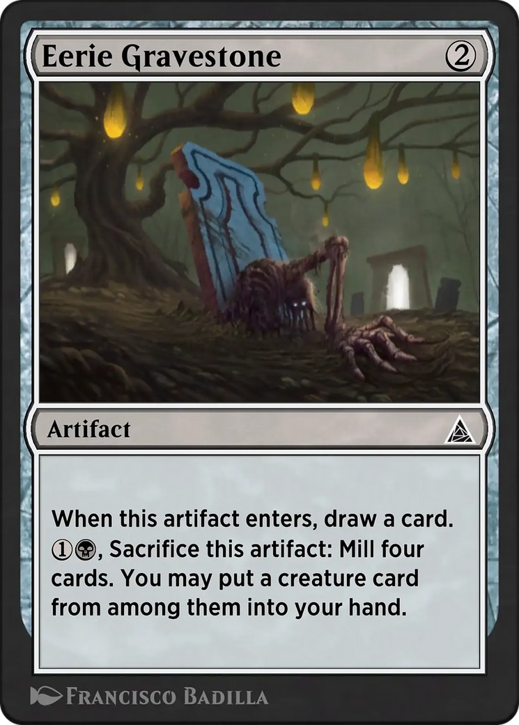Eerie Gravestone - Image 1