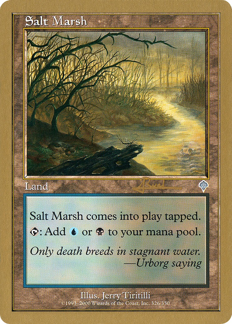 2001 Magic: The Gathering World Championship Decks 2001 Magic: The Gathering World Championship Decks #ar326 trading card