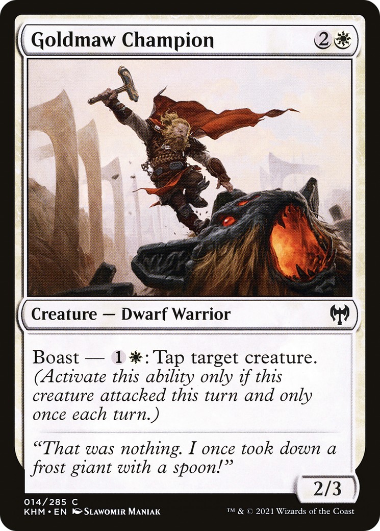 Goldmaw Champion - Image 1