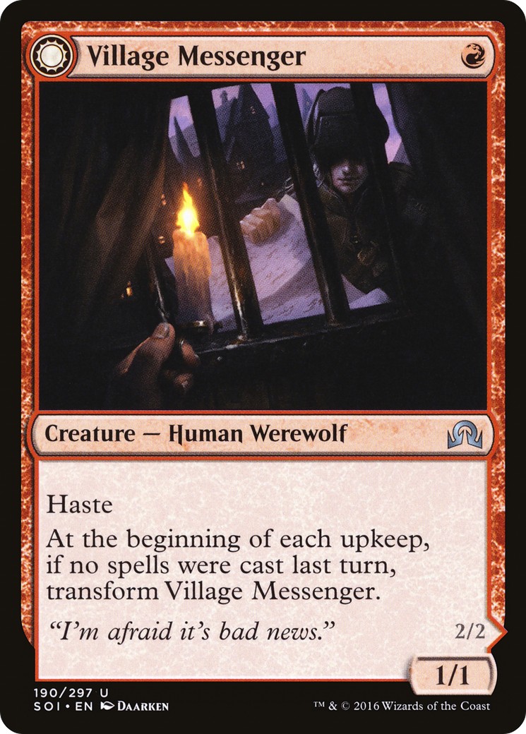 Village Messenger // Moonrise Intruder - Image 1