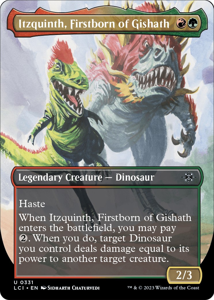 Itzquinth, Firstborn of Gishath - Image 1