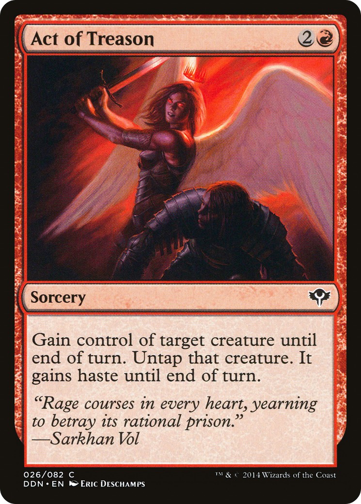 2014 Magic: The Gathering Duel Decks: Speed vs. Cunning 2014 Magic: The Gathering Duel Decks: Speed vs. Cunning #26 trading c