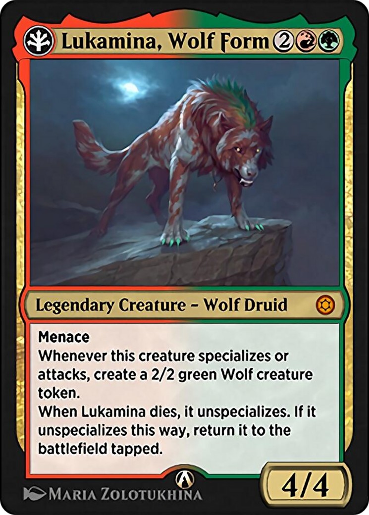 Lukamina, Wolf Form - Image 1