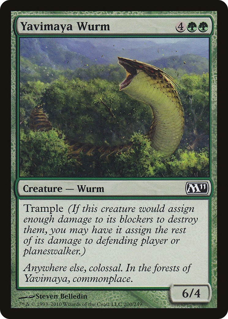 Yavimaya Wurm - Image 1