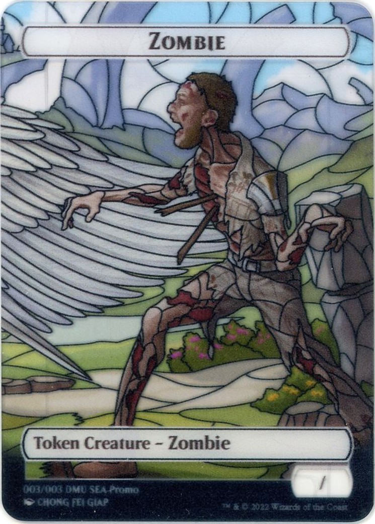 2022 Magic: The Gathering Dominaria United Southeast Asia Tokens Zombie #3 trading card