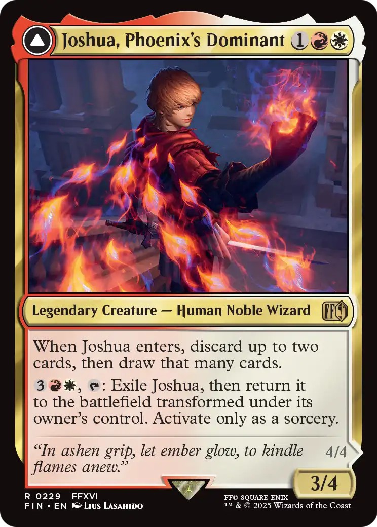 Joshua, Phoenix's Dominant // Phoenix, Warden of Fire - Image 1