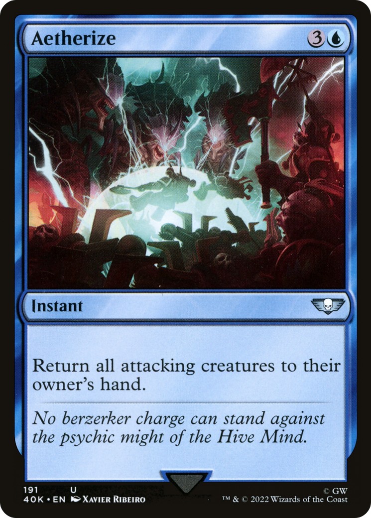 2022 Magic: The Gathering Warhammer 40,000 2022 Magic: The Gathering Warhammer 40,000 #191 trading card