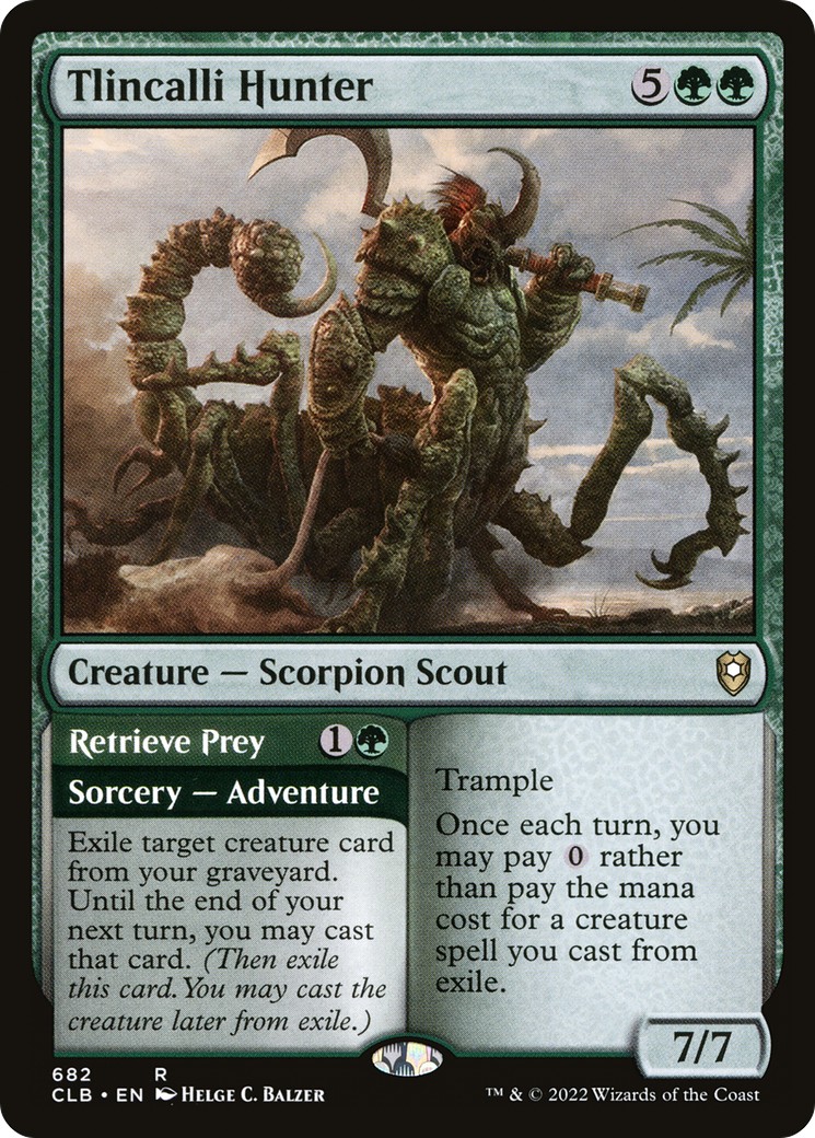 Tlincalli Hunter // Retrieve Prey - Image 1