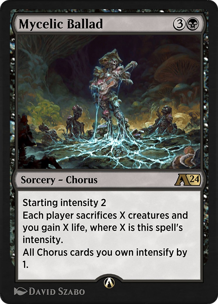 2023 Magic: The Gathering Alchemy: Ixalan Mycelic Ballad #12 trading card