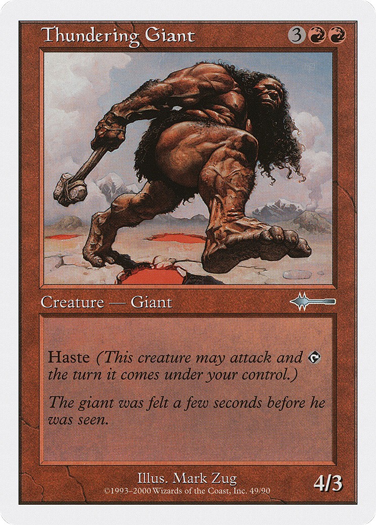 2000 Magic: The Gathering Beatdown Box Set 2000 Magic: The Gathering Beatdown Box Set #49 trading card