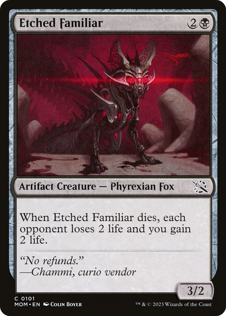 Etched Familiar - Image 1