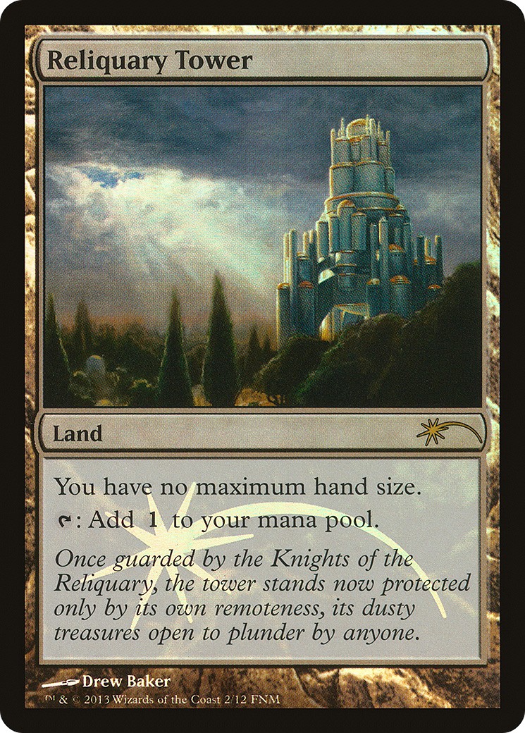 2013 Magic: The Gathering Friday Night Magic Reliquary Tower #2 trading card