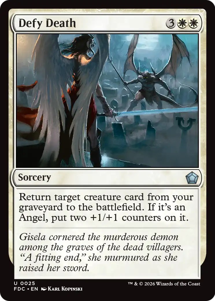 Defy Death (Commander · Uncommon · Normal)