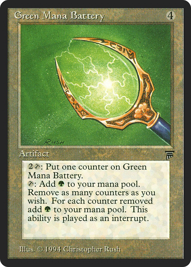 Green Mana Battery - Image 1