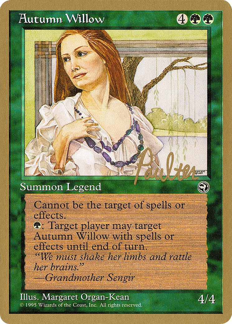 1996 Magic: The Gathering Pro Tour Collector Set 1996 Magic: The Gathering Pro Tour Collector Set #pp83 trading card