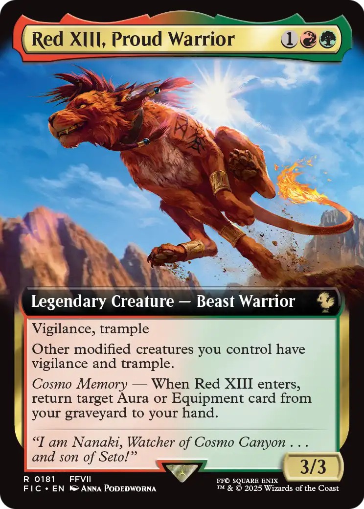 Red XIII, Proud Warrior - Image 1