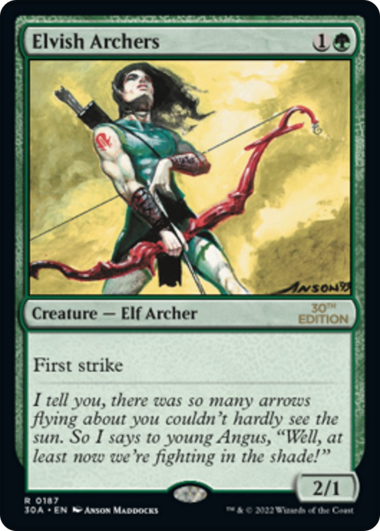 2022 Magic: The Gathering 30th Anniversary Edition 2022 Magic: The Gathering 30th Anniversary Edition #187 trading card