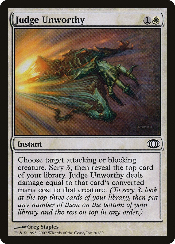 Judge Unworthy - Image 1