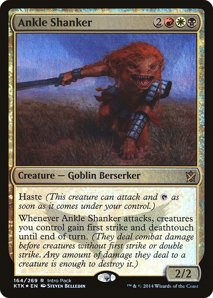 2014 Magic: The Gathering Khans of Tarkir Promos 2014 Magic: The Gathering Khans of Tarkir Promos #164 trading card